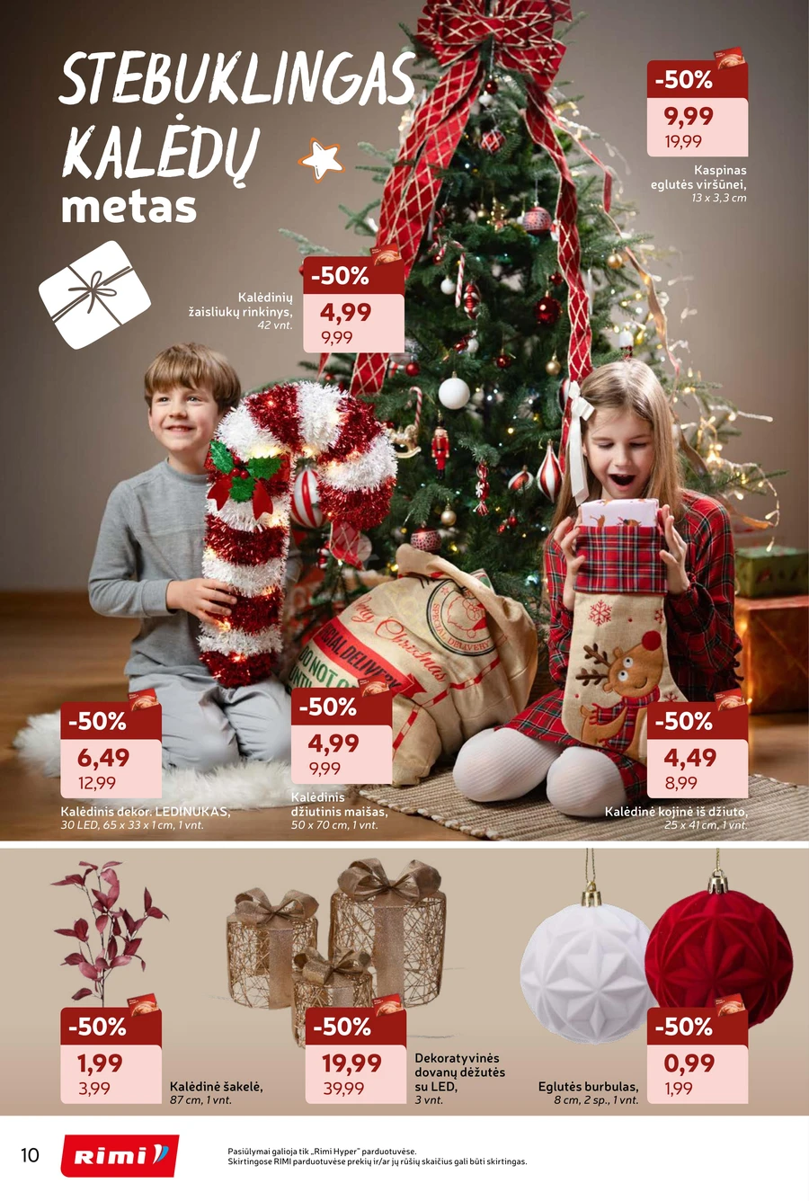 RIMI šventinis ne maisto prekių leidinys puslapis 10