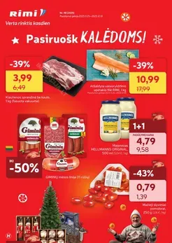RIMI savaitinis akcijų leidinys Nr. 48