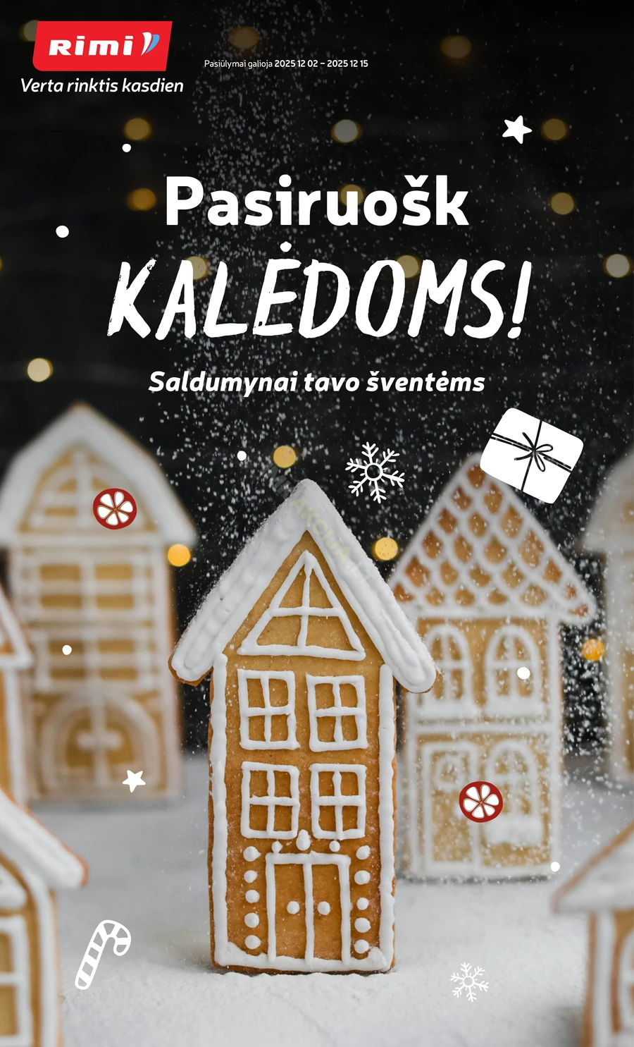 RIMI leidinys „Pasiruošk Kalėdoms!“ puslapis 1