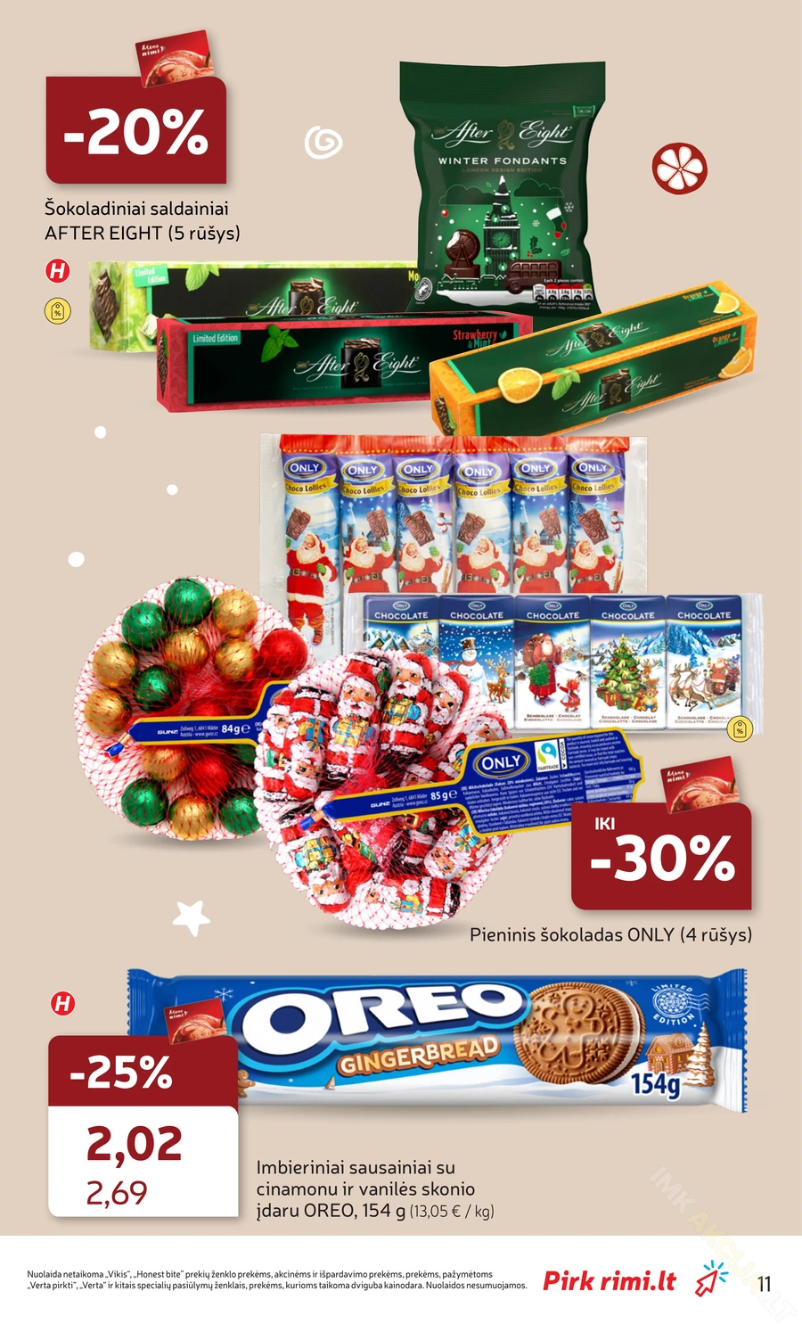 RIMI leidinys „Pasiruošk Kalėdoms!“ puslapis 11