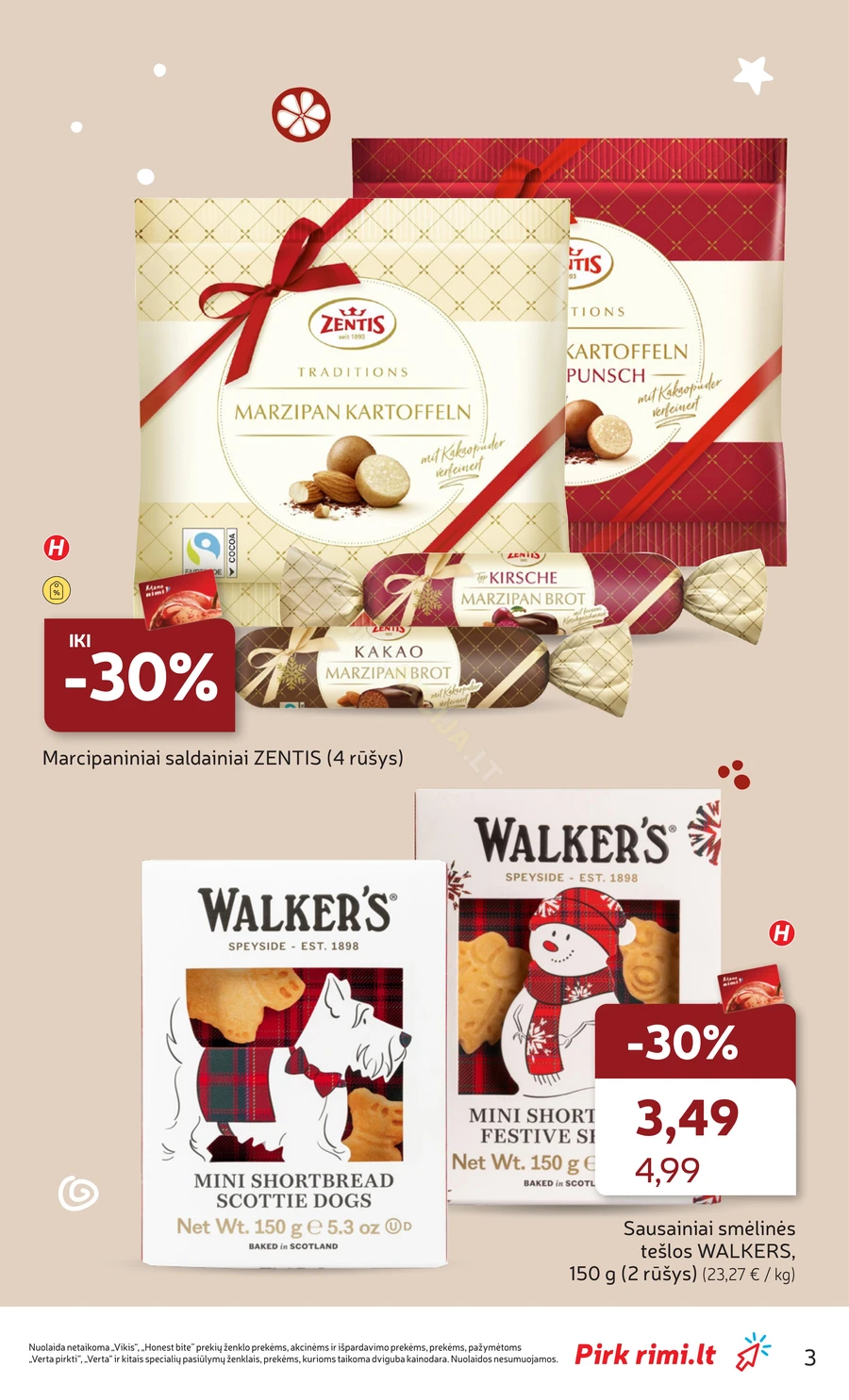 RIMI leidinys „Pasiruošk Kalėdoms!“ puslapis 3