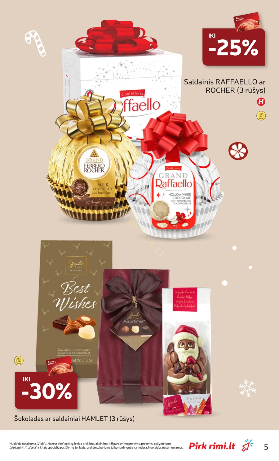 RIMI leidinys „Pasiruošk Kalėdoms!“ puslapis 5