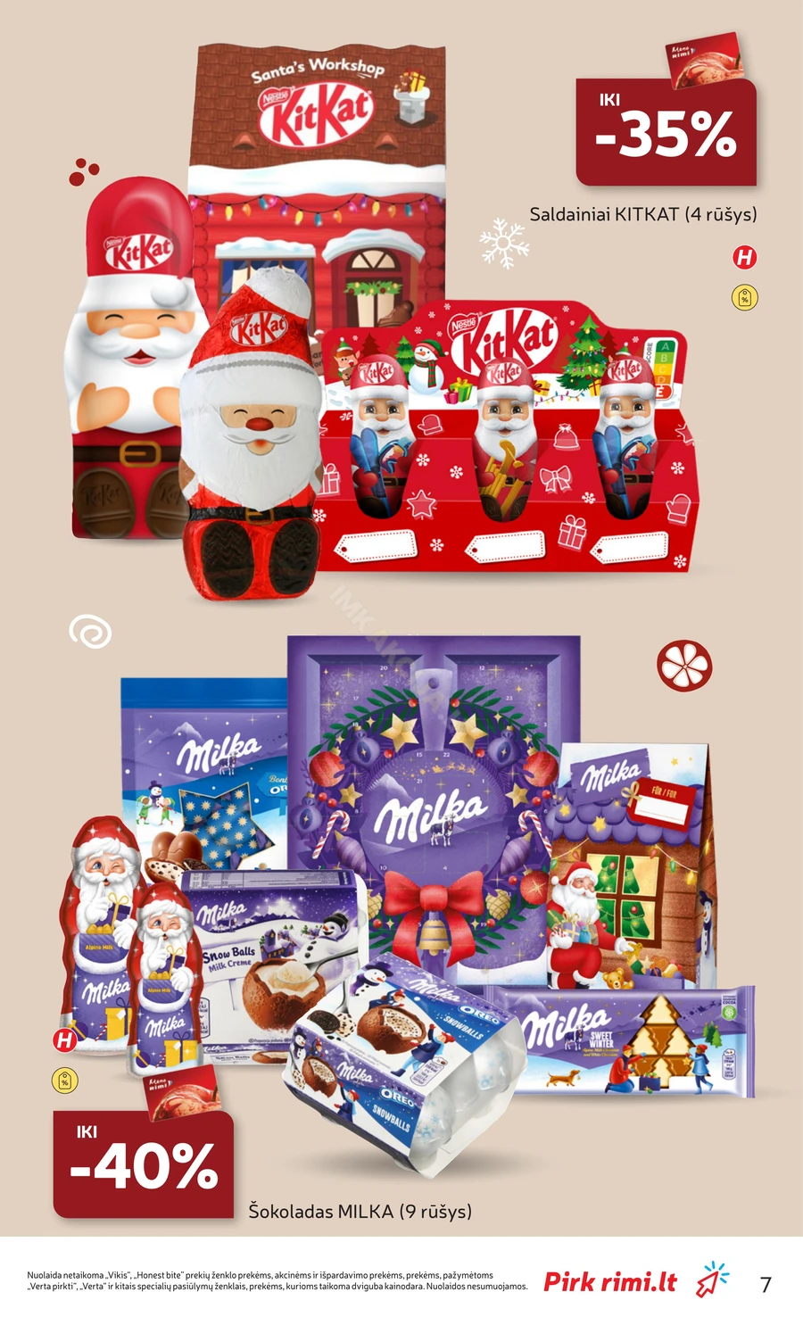 RIMI leidinys „Pasiruošk Kalėdoms!“ puslapis 7