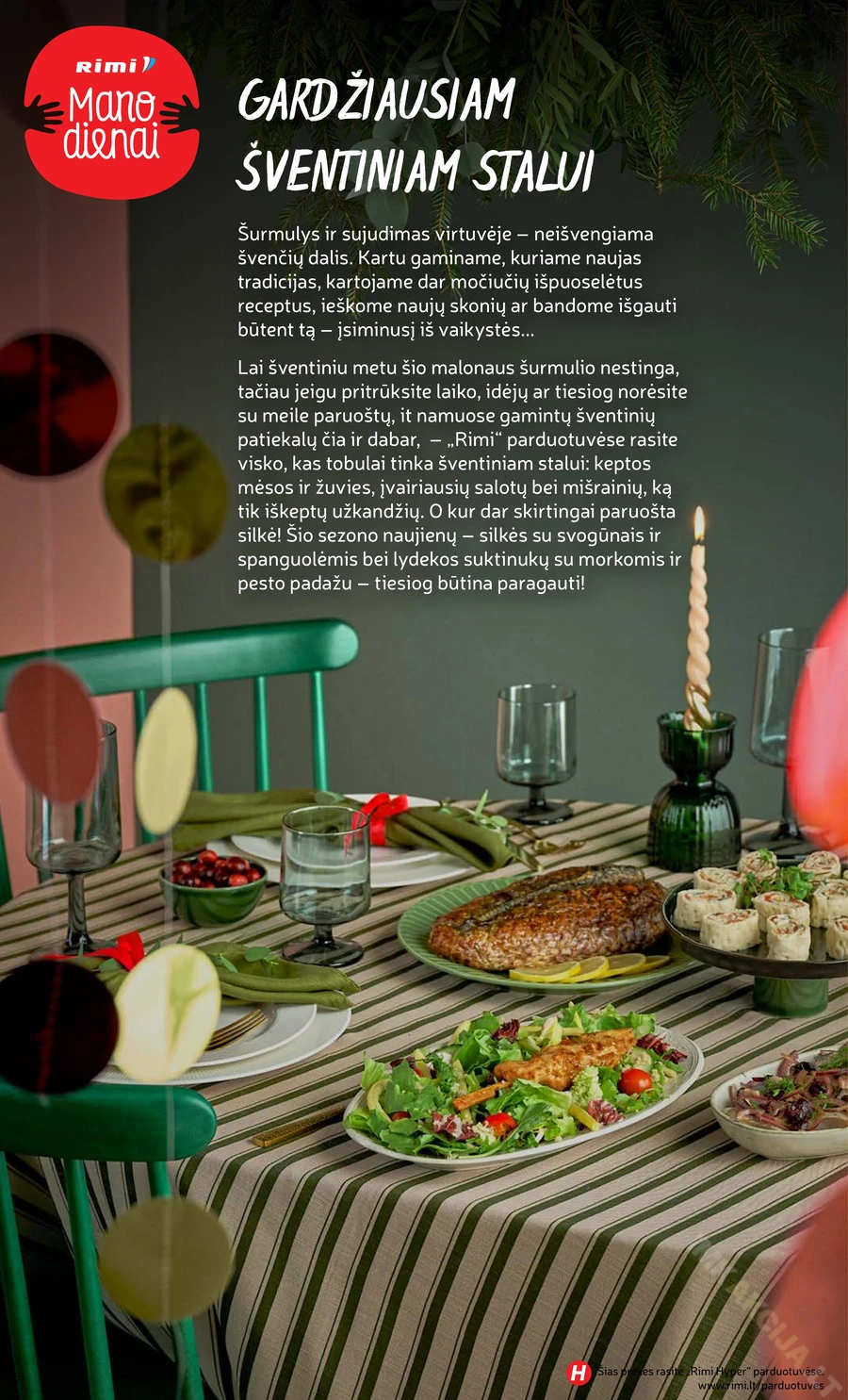 RIMI akcijų leidinys „Švenčių maisto prekės 2025“ puslapis 18
