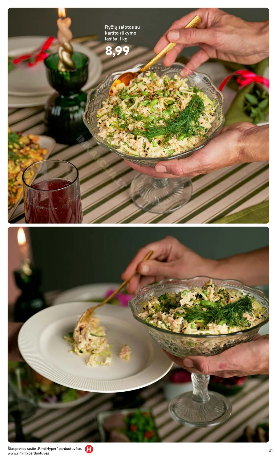 RIMI akcijų leidinys „Švenčių maisto prekės 2025“ puslapis 21
