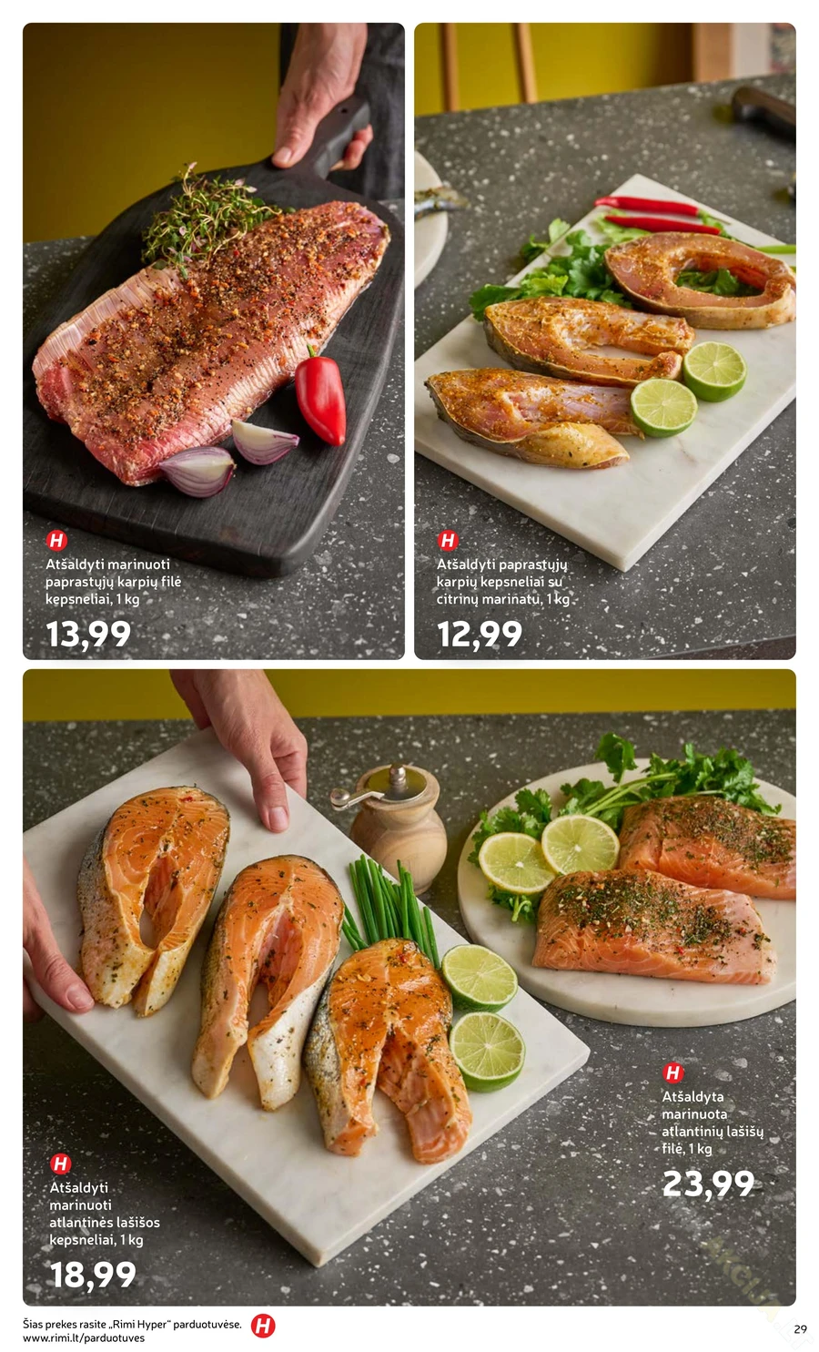 RIMI akcijų leidinys „Švenčių maisto prekės 2025“ puslapis 29