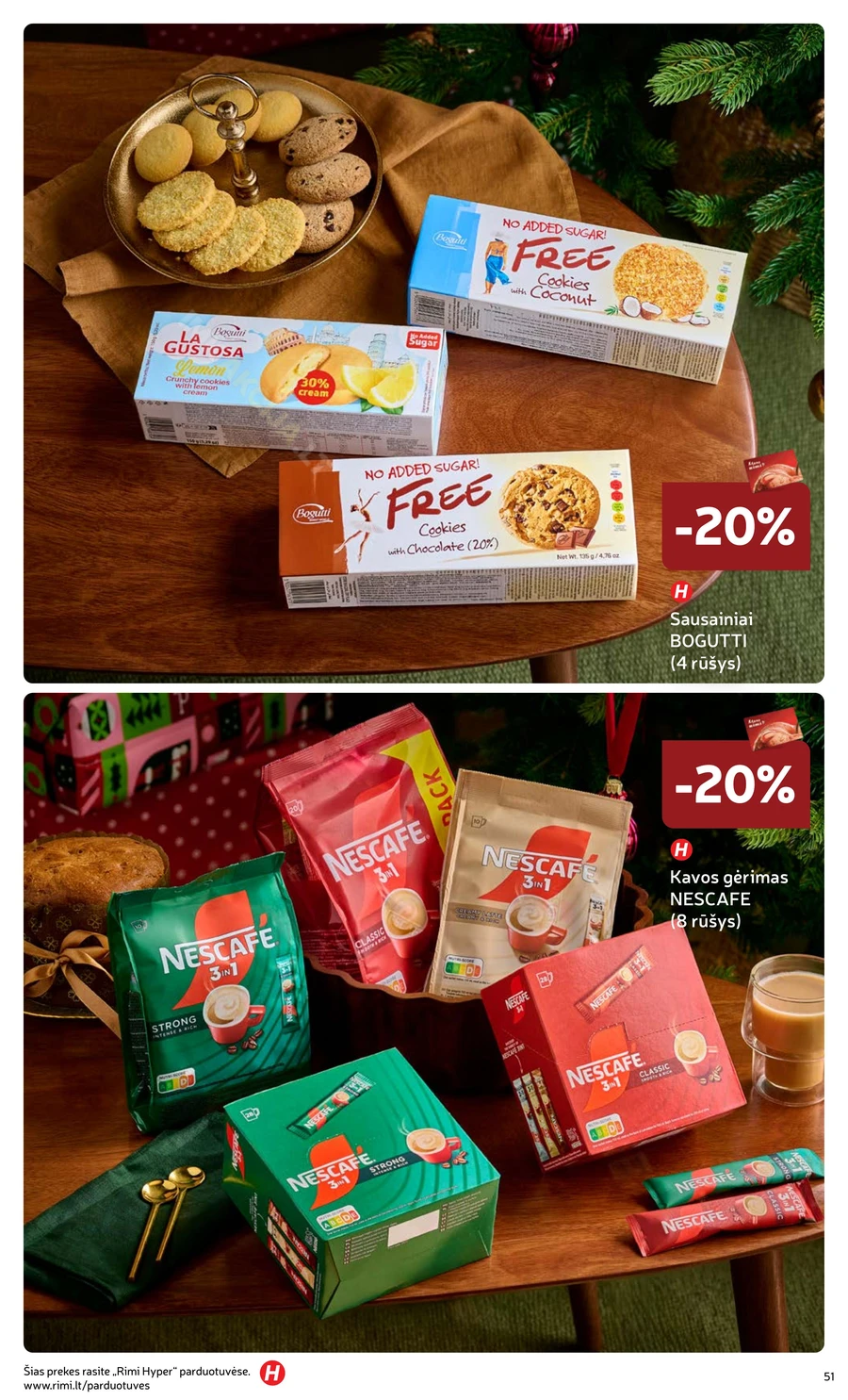 RIMI akcijų leidinys „Švenčių maisto prekės 2025“ puslapis 51