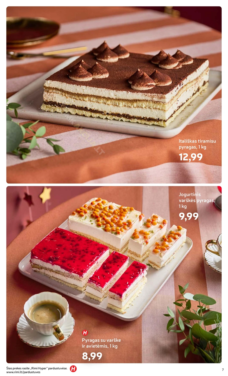 RIMI akcijų leidinys „Švenčių maisto prekės 2025“ puslapis 7