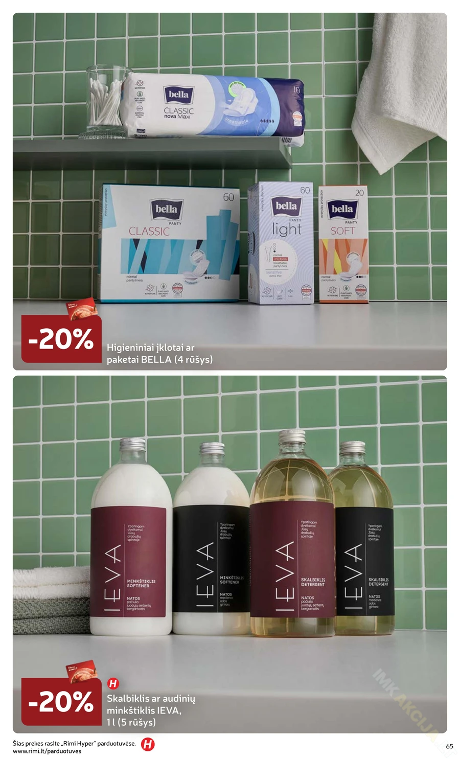 RIMI akcijų leidinys „Švenčių maisto prekės 2025“ puslapis 65