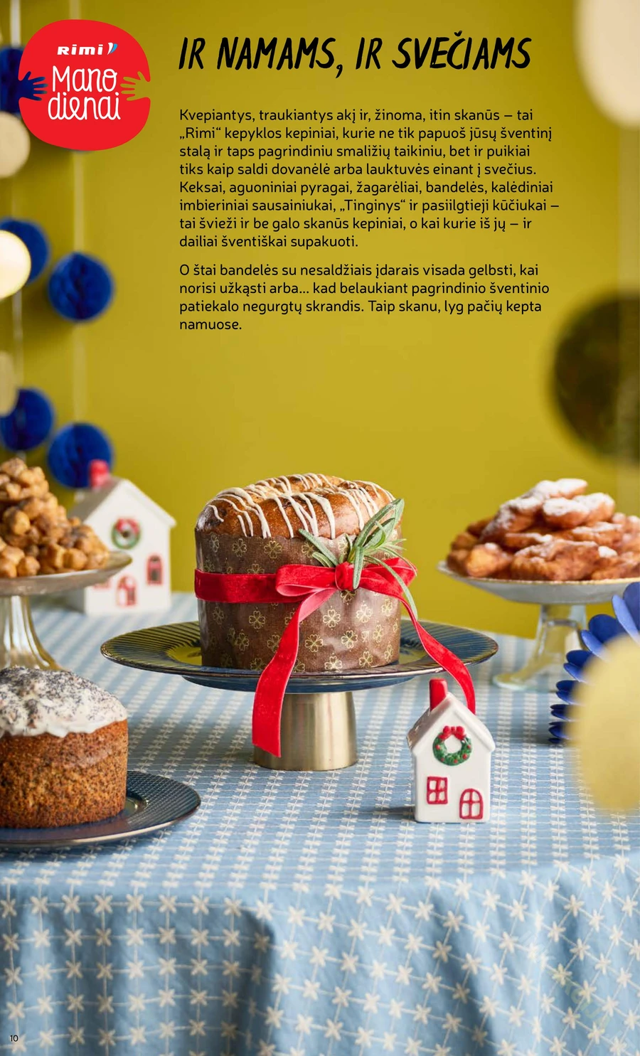 RIMI akcijų leidinys „Švenčių maisto prekės 2025“ puslapis 10