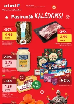 RIMI savaitinis akcijų leidinys Nr. 51-52