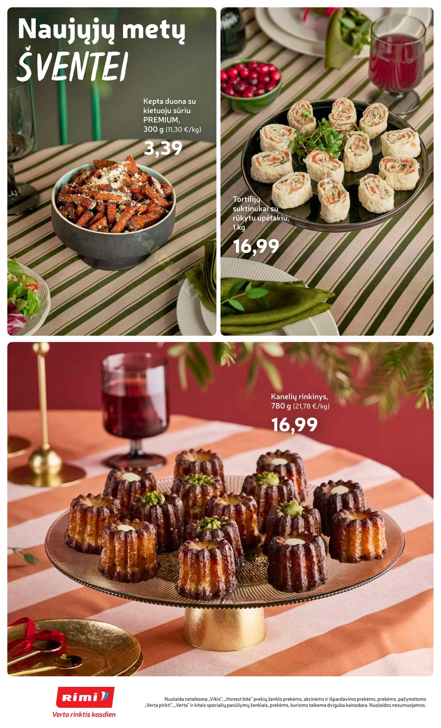 RIMI savaitinis akcijų leidinys Nr. 1 puslapis 2