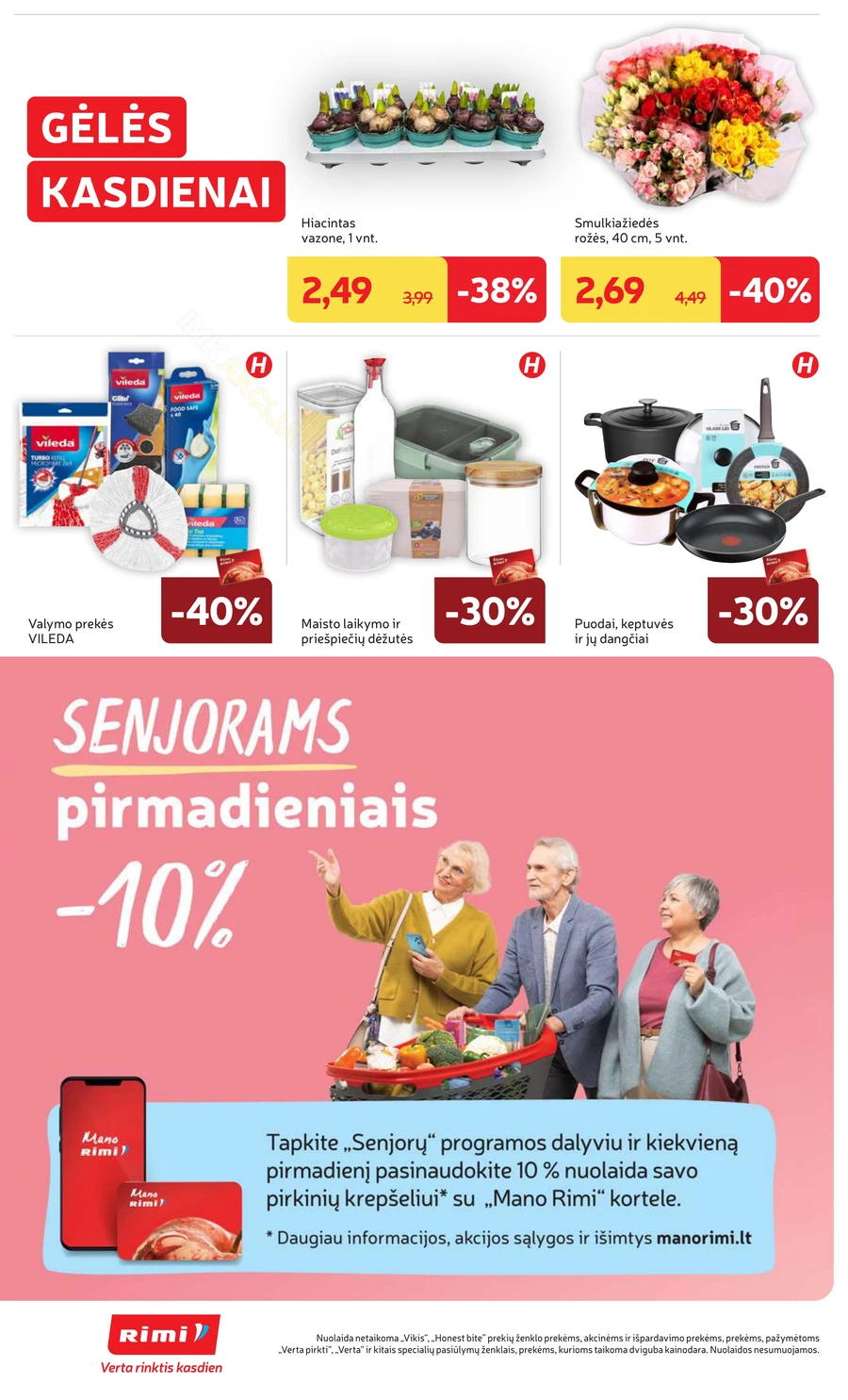 RIMI savaitinis akcijų leidinys Nr. 1 puslapis 24