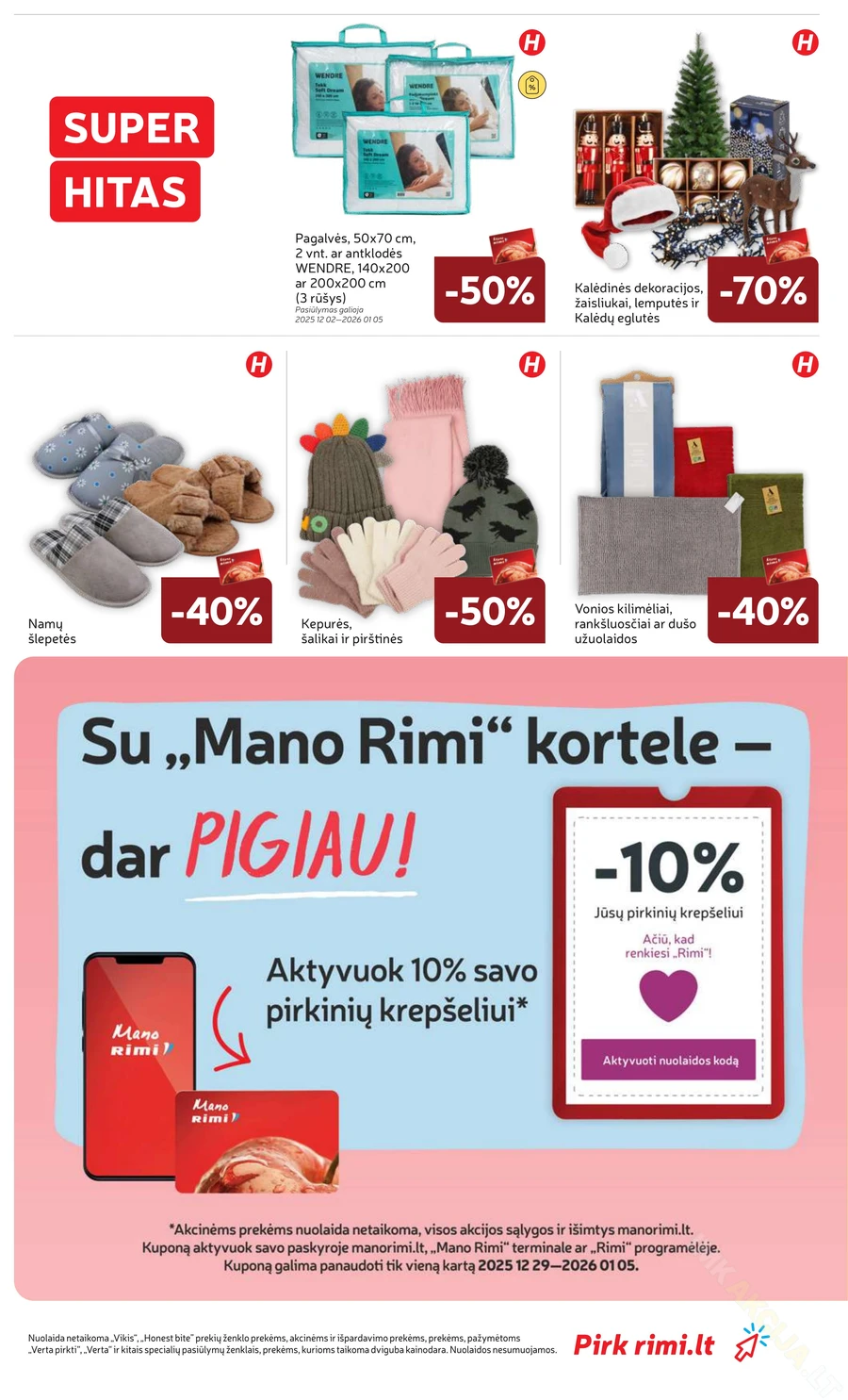 RIMI savaitinis akcijų leidinys Nr. 1 puslapis 25