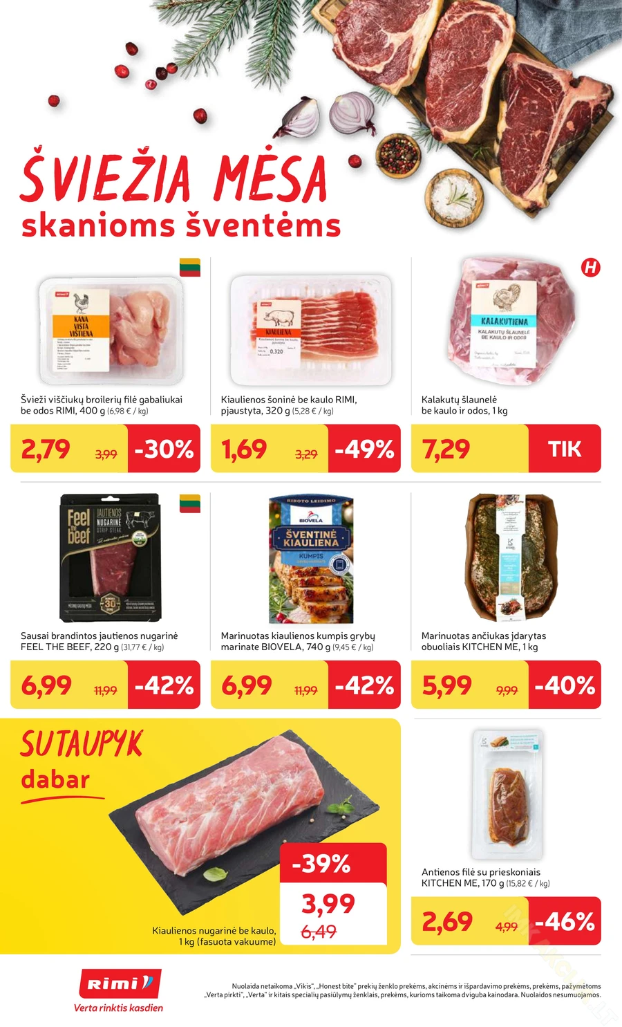 RIMI savaitinis akcijų leidinys Nr. 1 puslapis 4