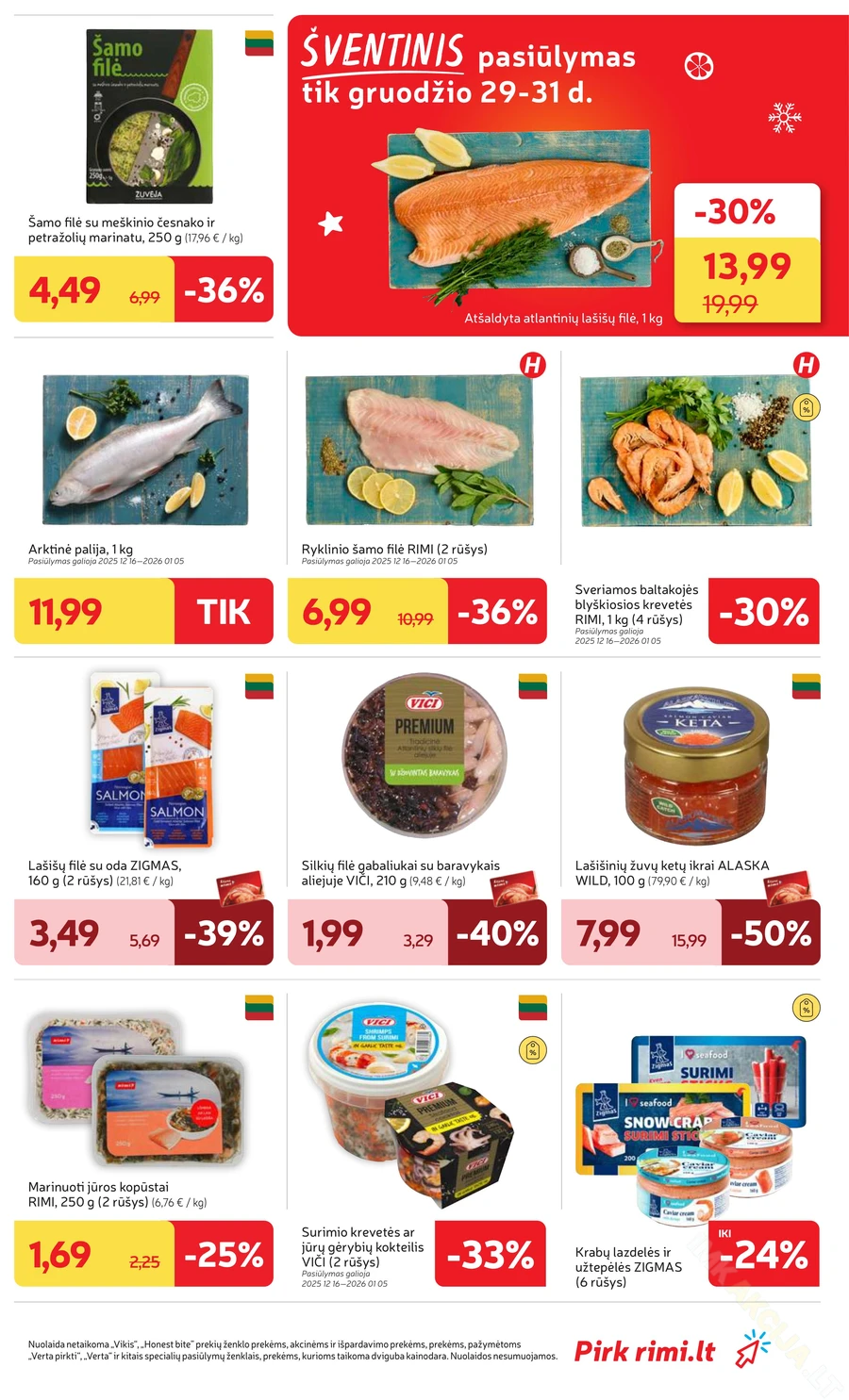 RIMI savaitinis akcijų leidinys Nr. 1 puslapis 5