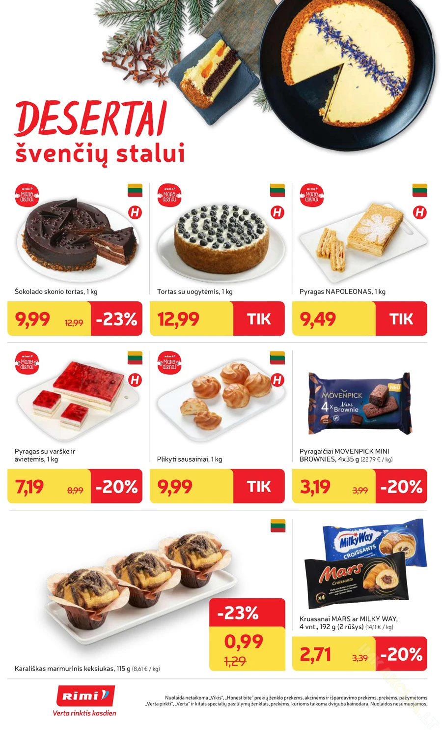 RIMI savaitinis akcijų leidinys Nr. 1 puslapis 8