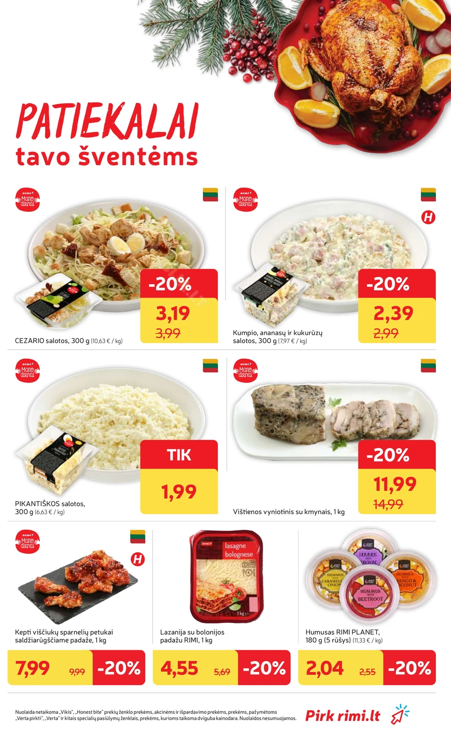RIMI savaitinis akcijų leidinys Nr. 1 puslapis 9