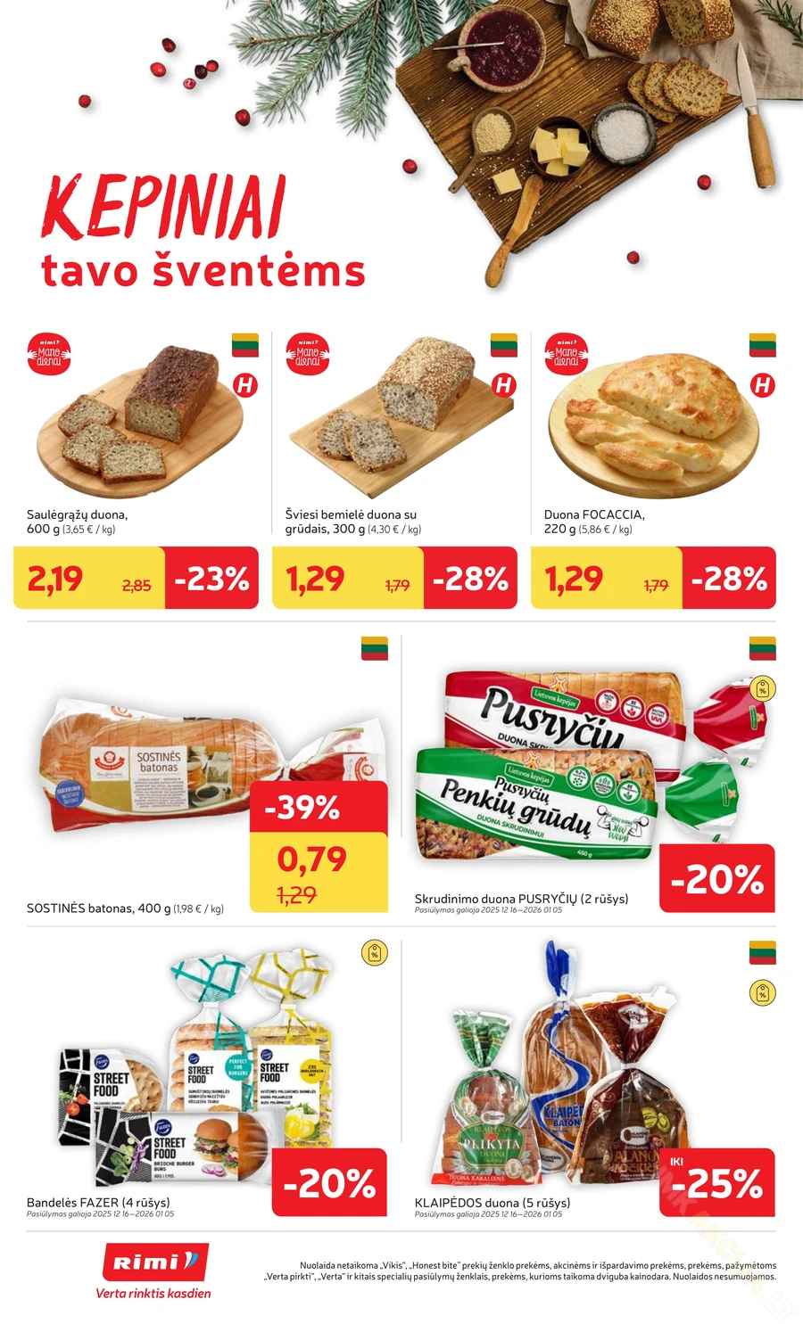 RIMI savaitinis akcijų leidinys Nr. 1 puslapis 10