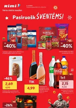 RIMI savaitinis akcijų leidinys Nr. 1