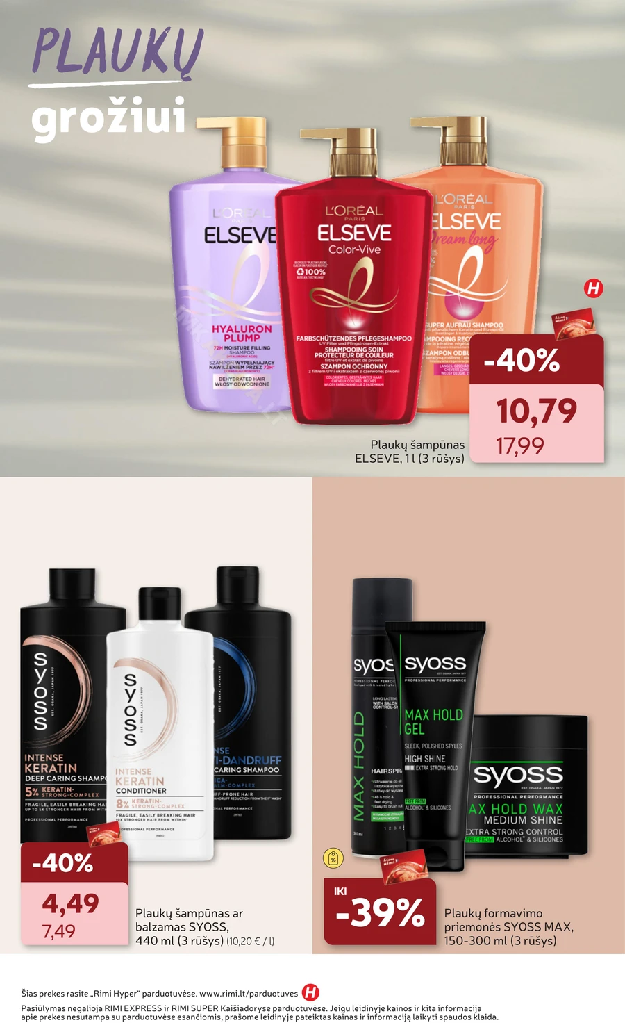 RIMI akcijų leidinys „Viskas grožiui“ puslapis 8