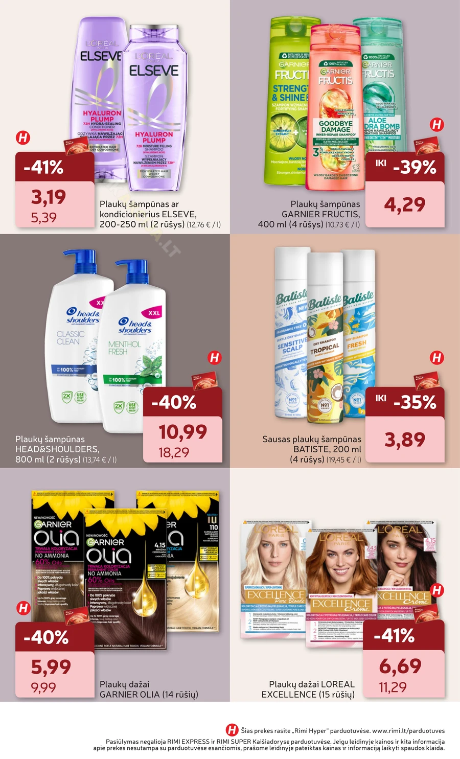 RIMI akcijų leidinys „Viskas grožiui“ puslapis 9