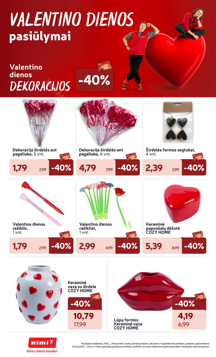 RIMI akcijų leidinys „Valentino dienai“ puslapis 2