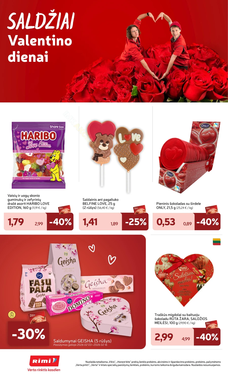 RIMI akcijų leidinys „Valentino dienai“ puslapis 4