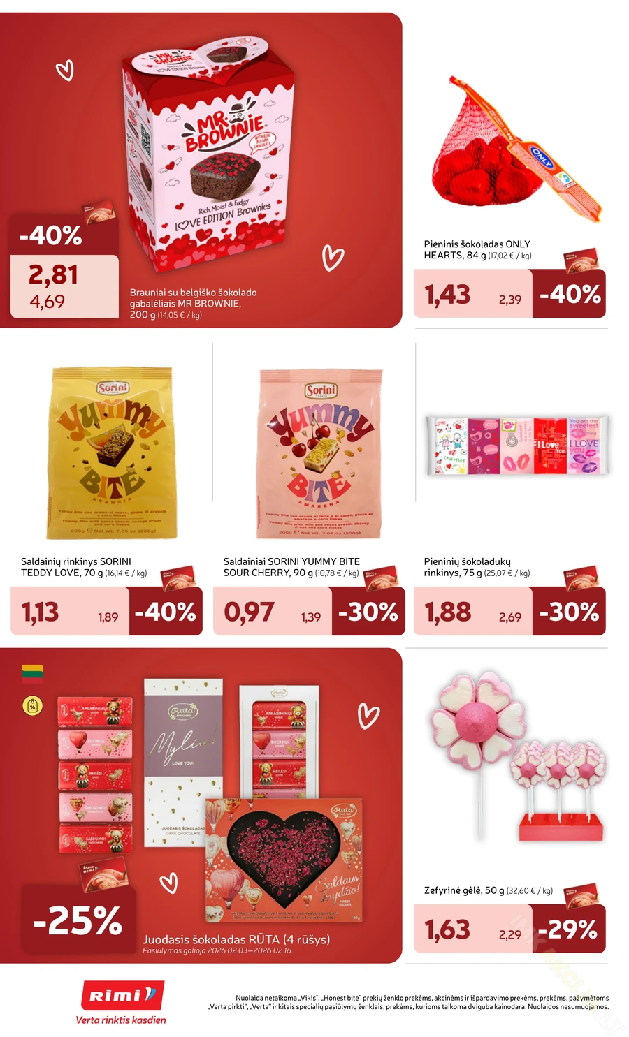 RIMI akcijų leidinys „Valentino dienai“ puslapis 6
