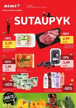 RIMI savaitinis akcijų leidinys Nr. 6