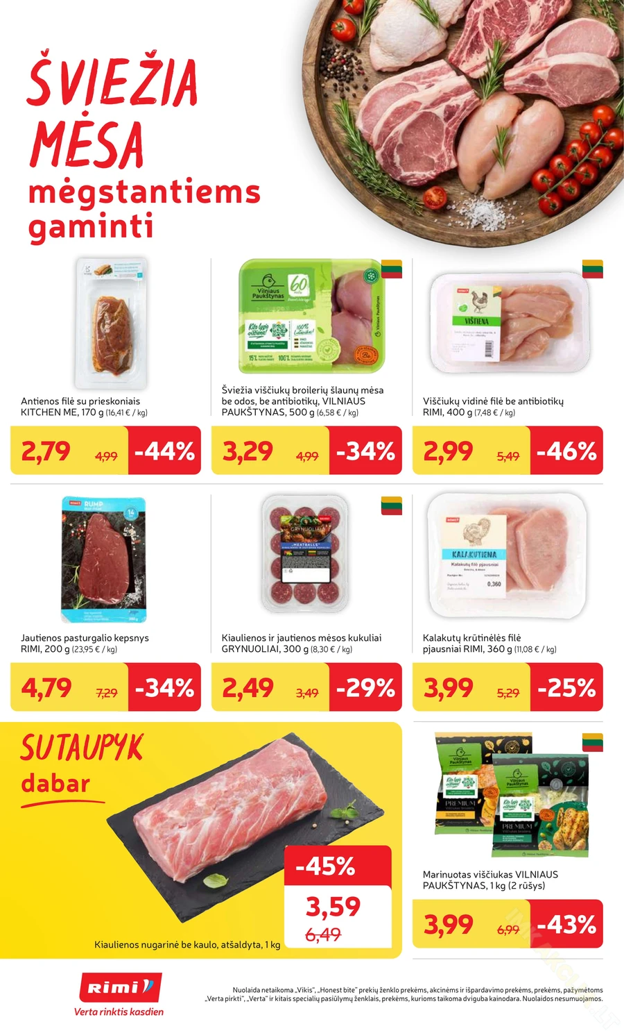 RIMI savaitinis akcijų leidinys Nr. 7 puslapis 14
