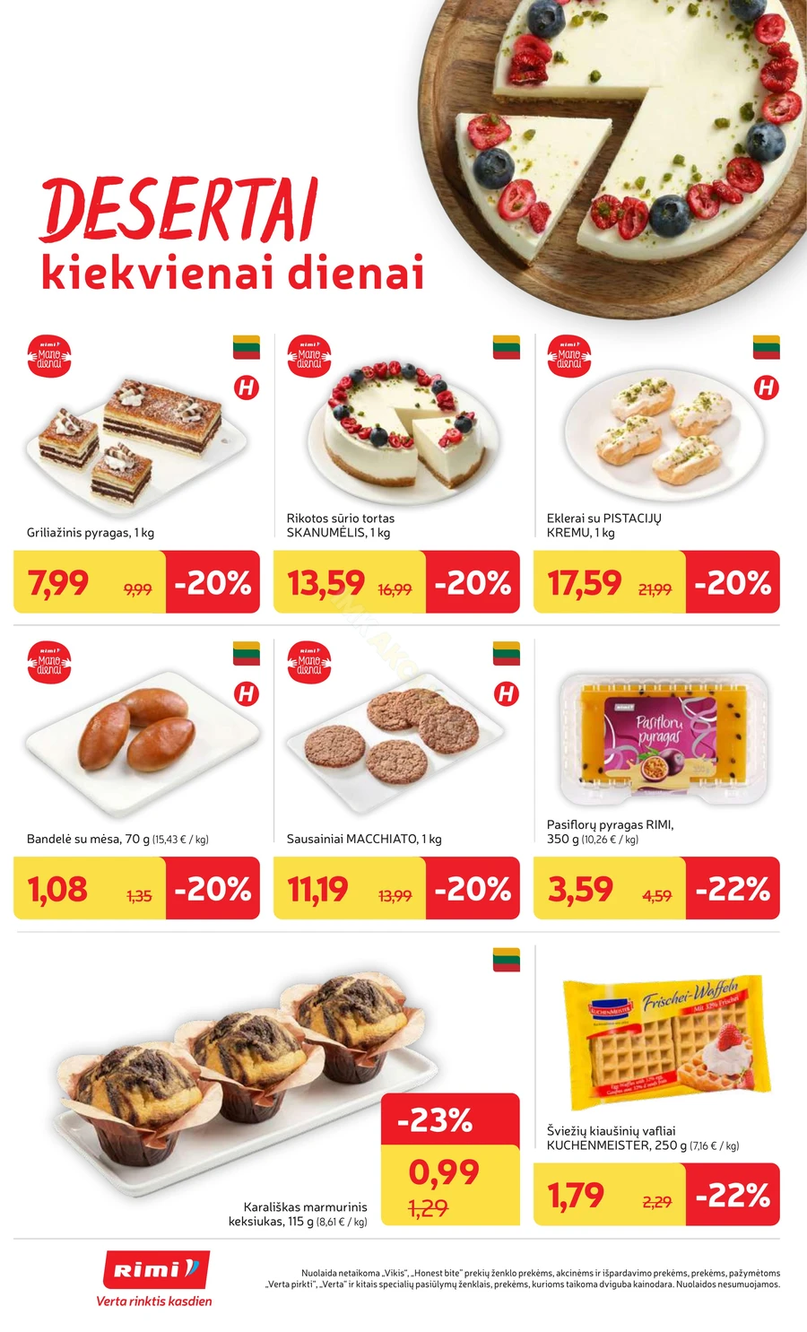 RIMI savaitinis akcijų leidinys Nr. 7 puslapis 18