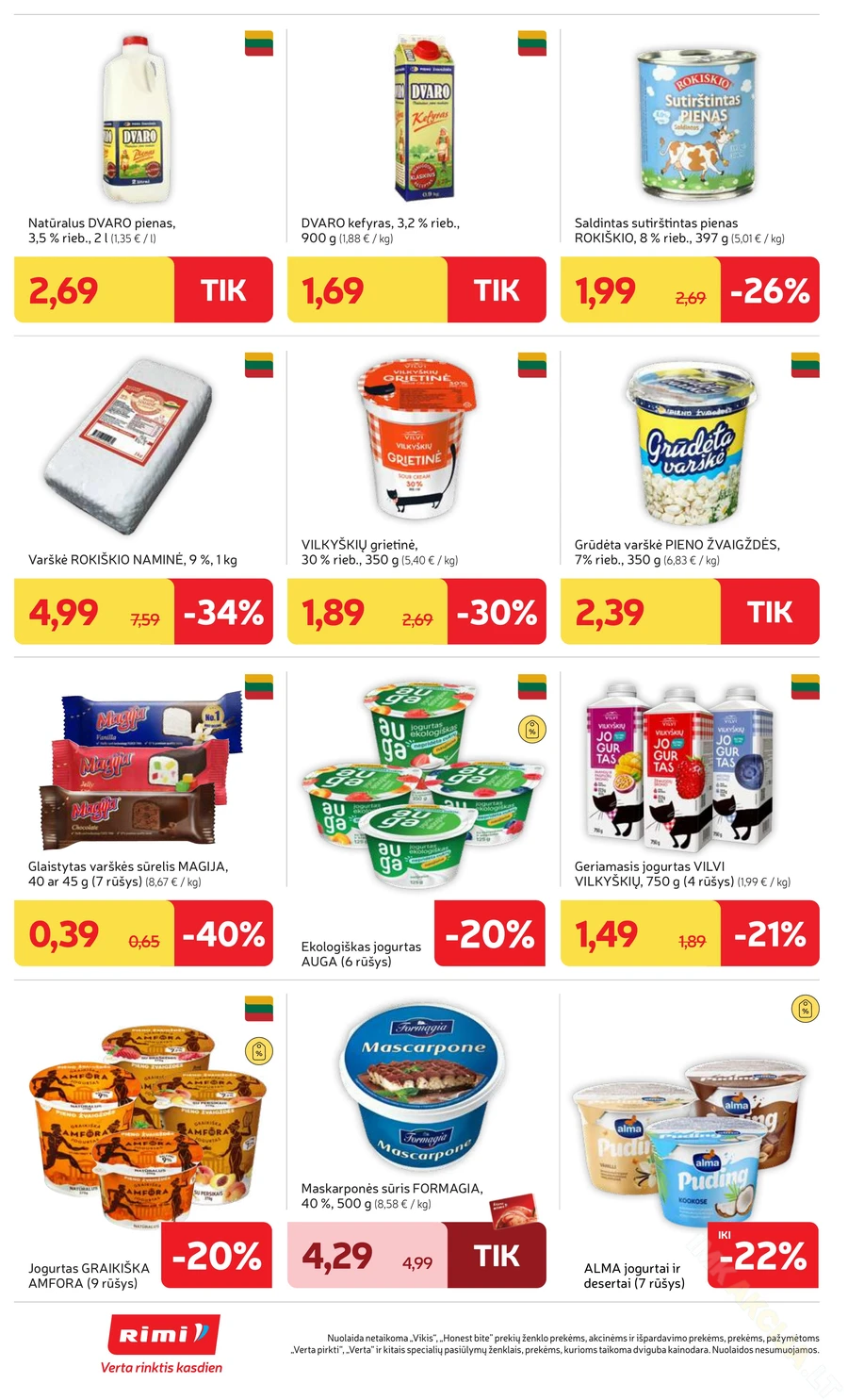 RIMI savaitinis akcijų leidinys Nr. 7 puslapis 26