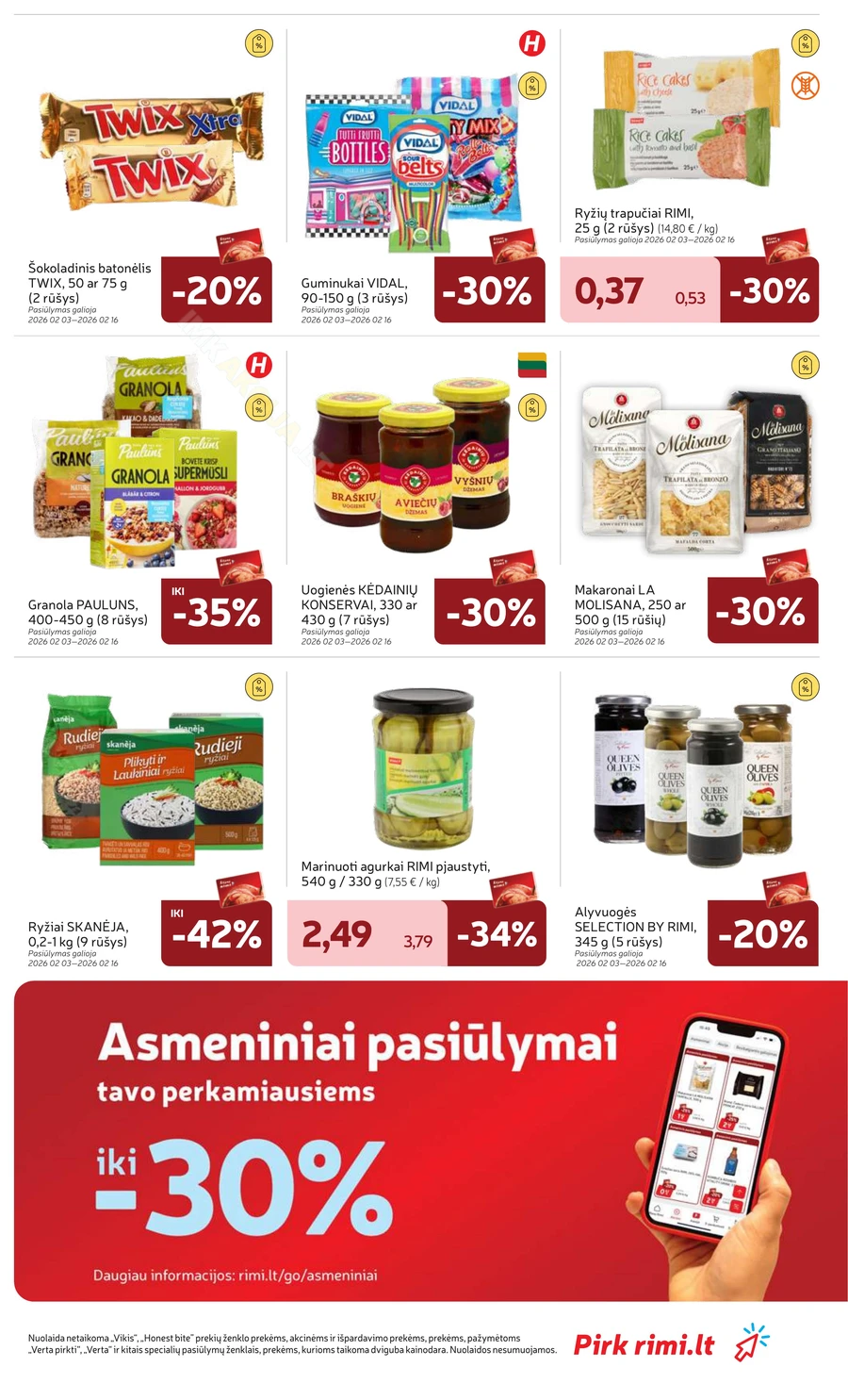 RIMI savaitinis akcijų leidinys Nr. 7 puslapis 29