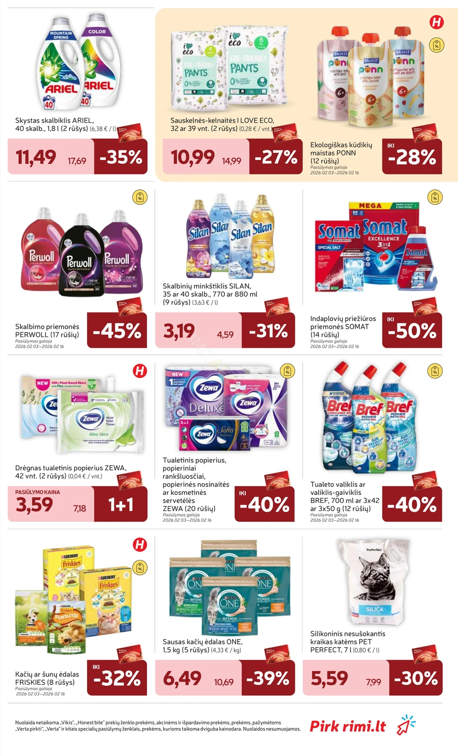 RIMI savaitinis akcijų leidinys Nr. 7 puslapis 33