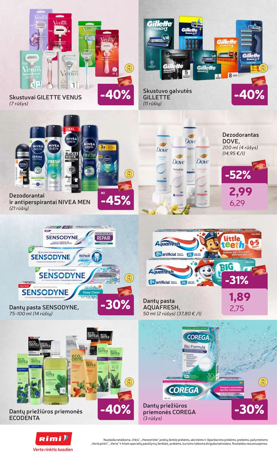 RIMI savaitinis akcijų leidinys Nr. 7 puslapis 6