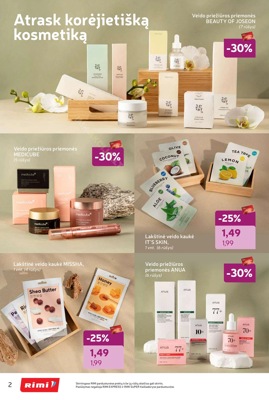 RIMI akcijų leidinys „Grožio šventė“ puslapis 2