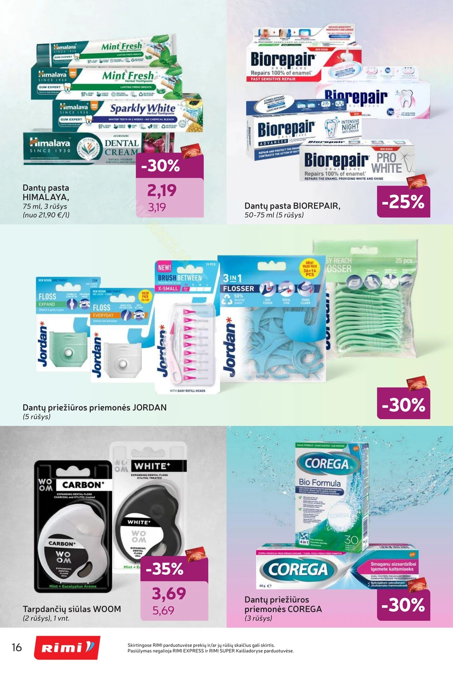 RIMI akcijų leidinys „Grožio šventė“ puslapis 16