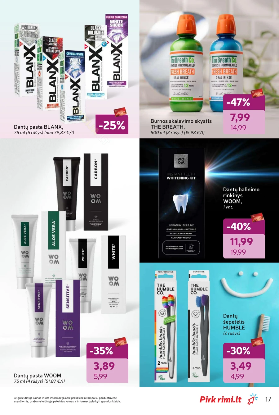 RIMI akcijų leidinys „Grožio šventė“ puslapis 17