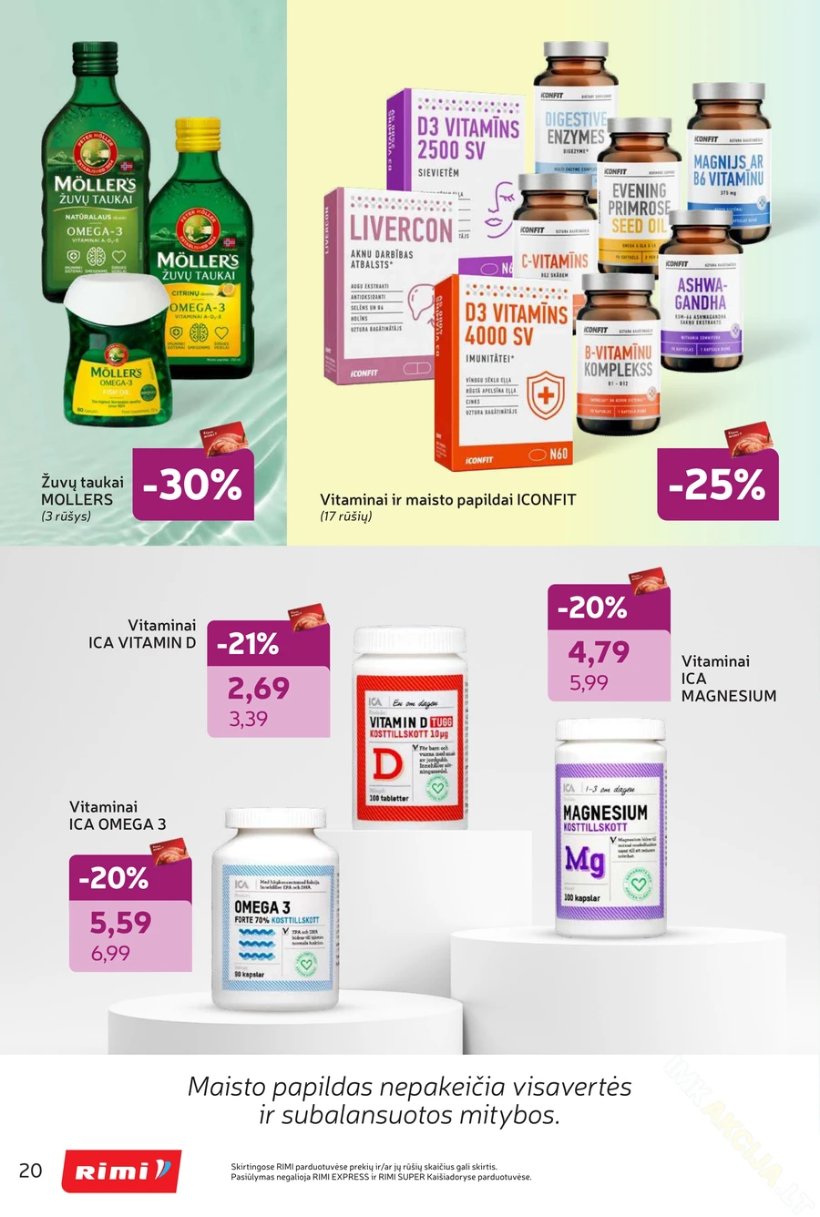 RIMI akcijų leidinys „Grožio šventė“ puslapis 20