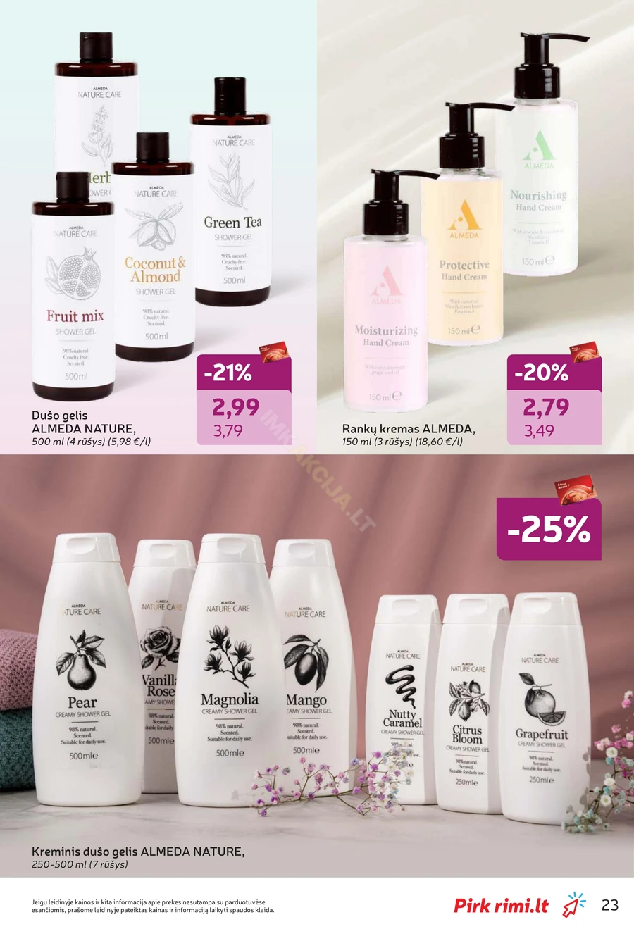 RIMI akcijų leidinys „Grožio šventė“ puslapis 23