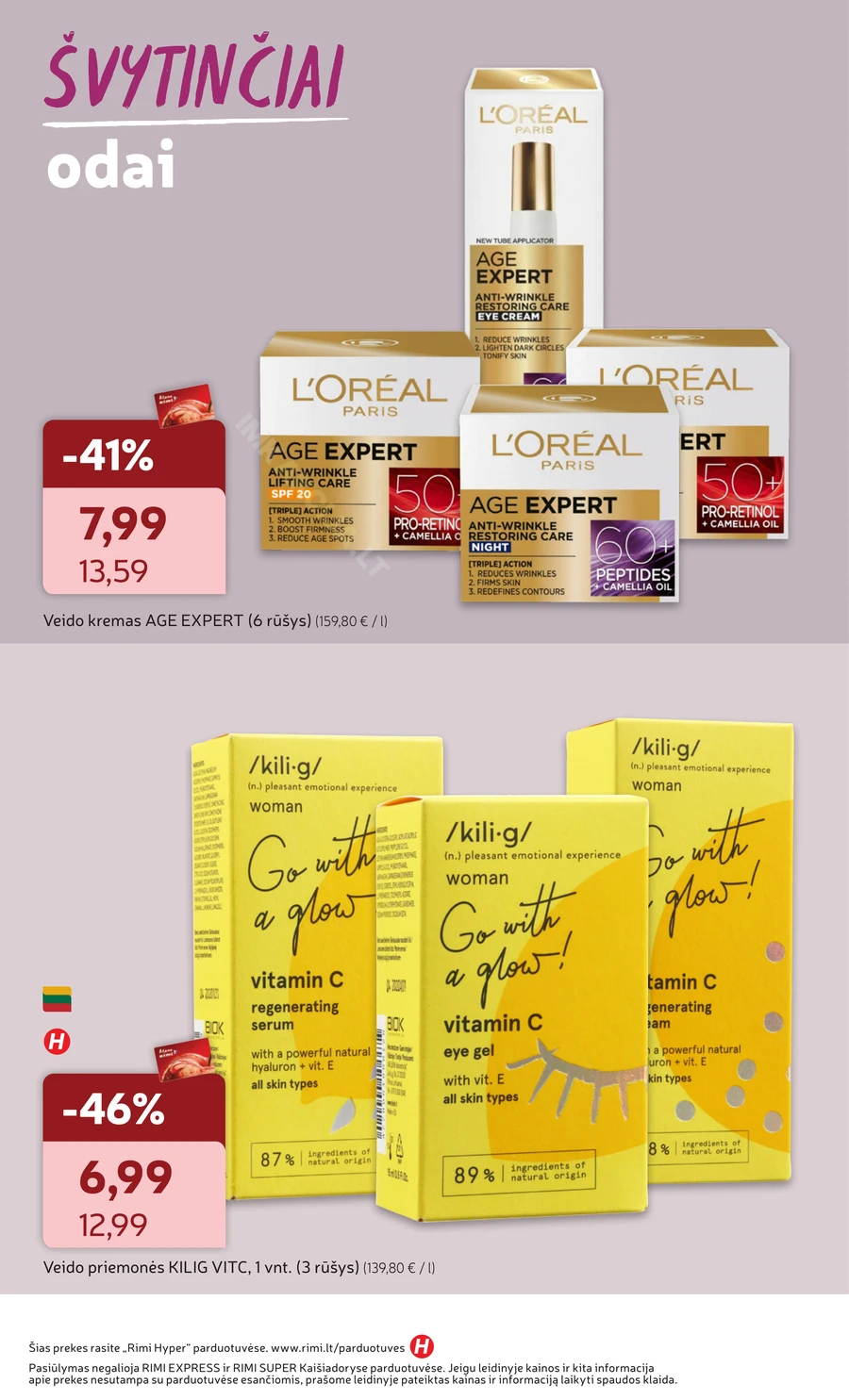 RIMI akcijų leidinys „Grožio šventė“ puslapis 2