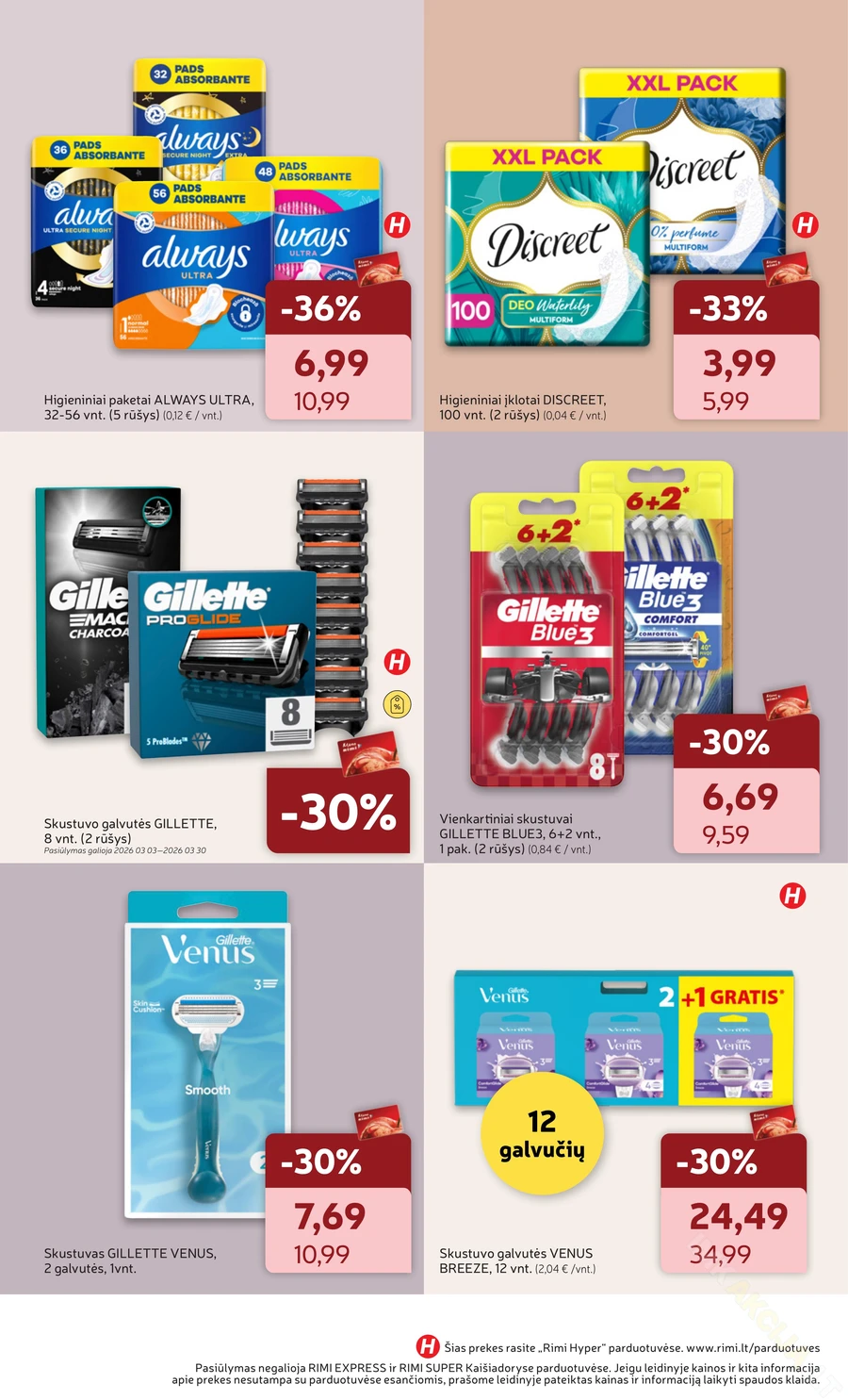 RIMI akcijų leidinys „Grožio šventė“ puslapis 13