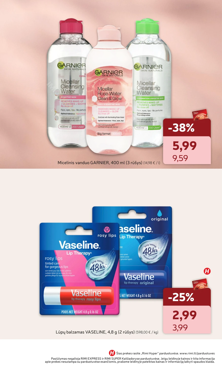 RIMI akcijų leidinys „Grožio šventė“ puslapis 3