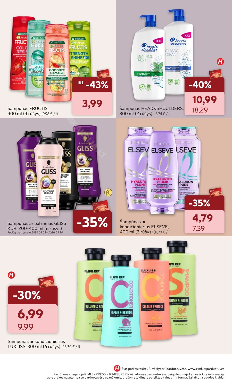 RIMI akcijų leidinys „Grožio šventė“ puslapis 7