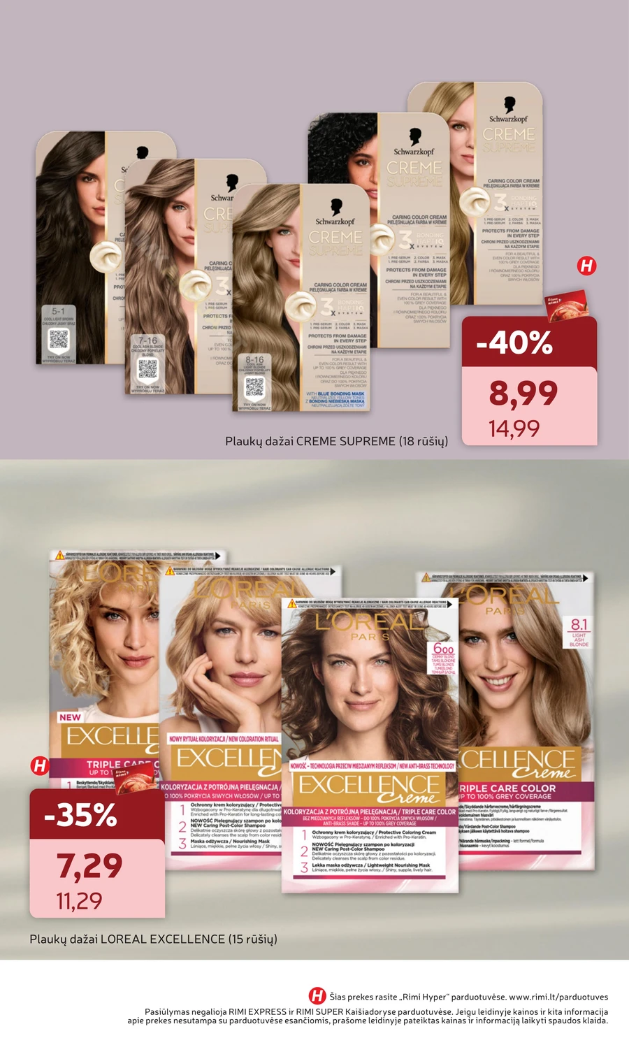 RIMI akcijų leidinys „Grožio šventė“ puslapis 9