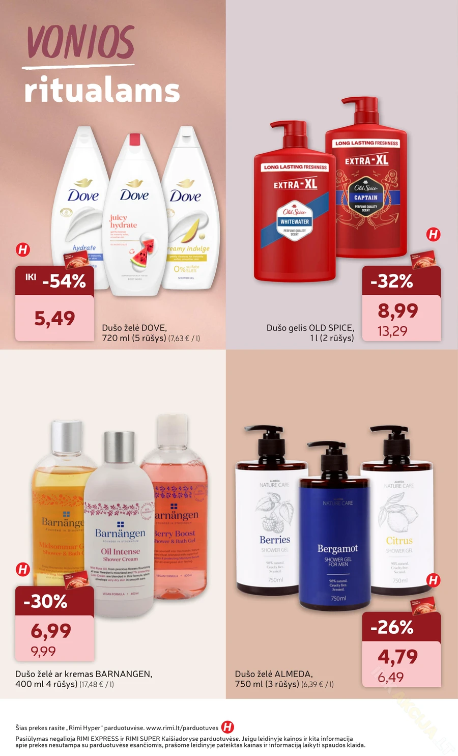 RIMI akcijų leidinys „Grožio šventė“ puslapis 10