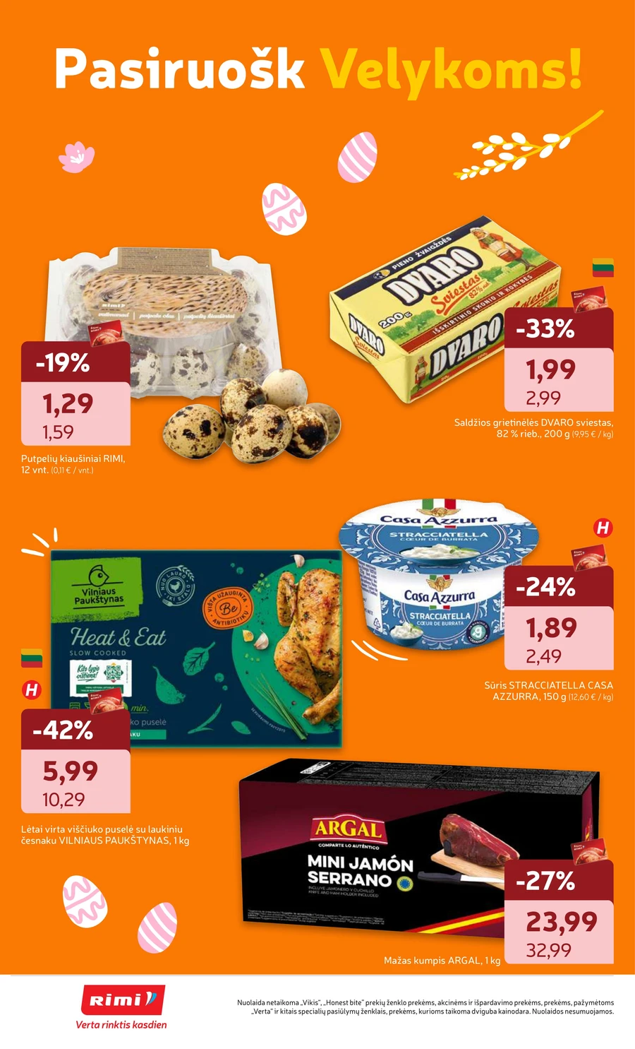 RIMI savaitinis akcijų leidinys Nr. 14 puslapis 2