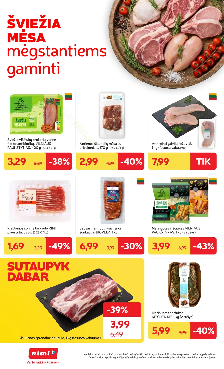 RIMI savaitinis akcijų leidinys Nr. 14 puslapis 12