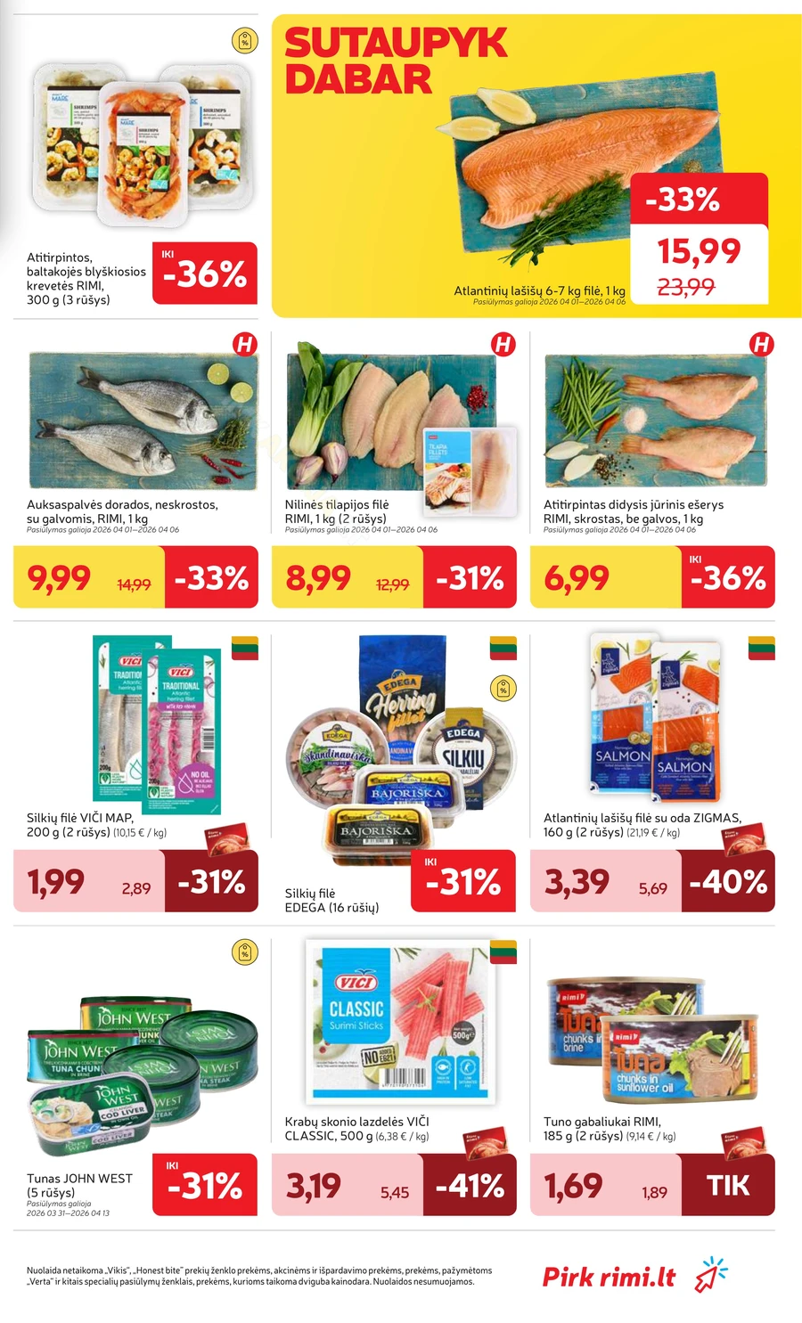 RIMI savaitinis akcijų leidinys Nr. 14 puslapis 13